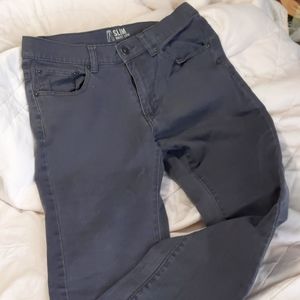 Grey H&M Low Rise Slim denim